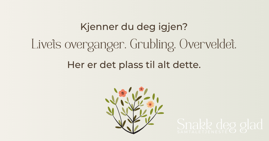Snakk deg glad. Samtaletjeneste